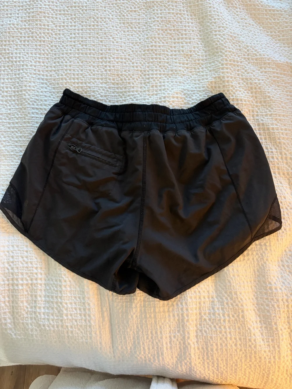 Women’s Black Athletic Shorts - Lightweight Running Trunks